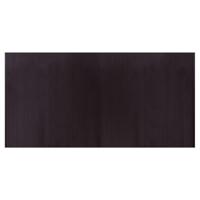 VidaXL Vloerkleed rechthoekig 100x200 cm bamboe donkerbruin - thumbnail
