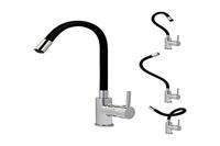 Mengkraan Rousseau 4060589 Grijs Zwart/Gris Roestvrij staal Blik - thumbnail