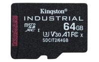 Kingston Industrial microSDXC 64GB geheugenkaart - thumbnail