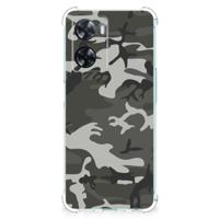OPPO A57 | A57s | A77 4G Doorzichtige Silicone Hoesje Army Light - thumbnail