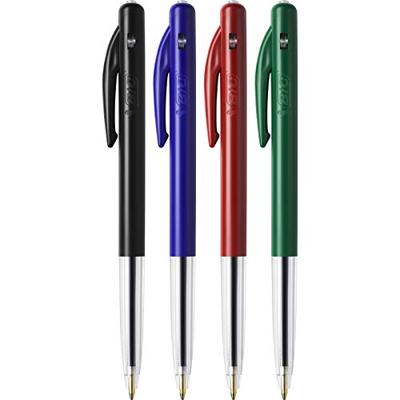50x Bic M10 balpen zwart medium - thumbnail