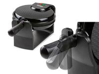 Roterend wafelijzer - DOMO - DO9223W - 1000 W - Zwart - thumbnail