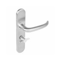 Deurkr.Sabel schild WC 72 mm rvs geborst. - thumbnail