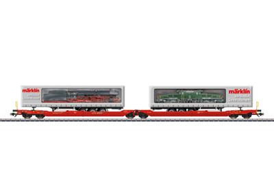 Märklin 47477 H0 scharnier-zakwagen van de DB AG