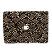 Lunso MacBook Air 13 inch (2010-2017) cover hoes - case - Snake Pattern Brown - thumbnail