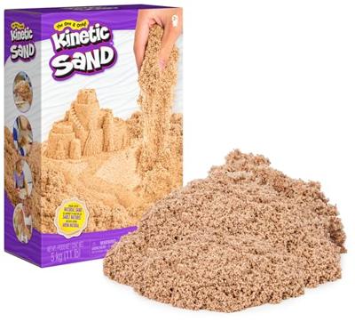Kinetic Sand 5 kg bruin - thumbnail