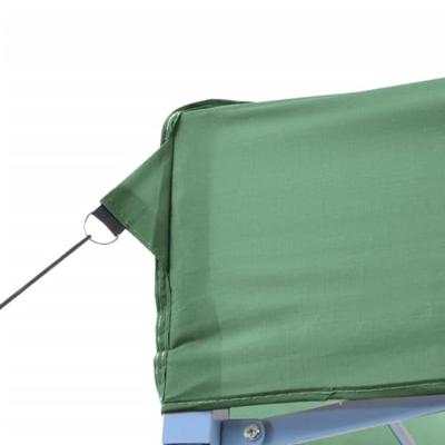 VidaXL Partytent inklapbaar pop-up met 3 zijwanden groen VidaXL Partytent inklapbaar pop-up met 3 zijwanden groen