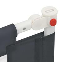 Bedhekje peuter 150x25 cm stof donkergrijs - thumbnail