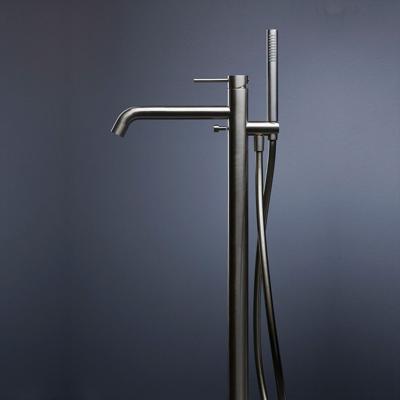 Vrijstaande Badkraan Sanimex Bellezza Bagno 96.9 met Handdouche Geborsteld RVS Vrijstaande Badkraan Sanimex Bellezza Bagno 96.9 met Handdouche Geborsteld RVS