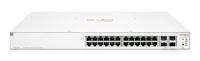 HPE Aruba Instant On 1930 24G PoE 4SFP/SFP+ 370W (JL684A) - Switch - 24x 10/100/1000 (PoE+) + 4 x 1/10Gb SFP+ - 370W PoE - 1U - thumbnail