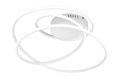 Trio Led plafondlampBologna wit - R67051131