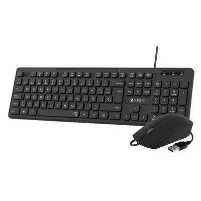Toetsenbord en muis Subblim SUBKBC-CSSK01 Zwart QWERTY Toetsenbord en muis Subblim SUBKBC-CSSK01 Zwart QWERTY