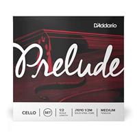 D&apos;Addario J1010 1/2M Prelude Cello String Set,1/2 Scale,Medium Tension Cellosnaren - thumbnail