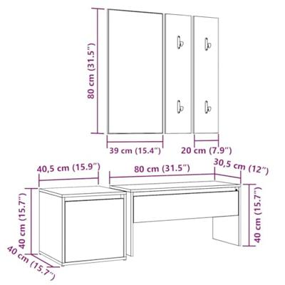 Halmeubelset bewerkt hout artisanaal eikenkleur