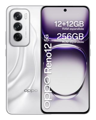 Oppo Reno12 5G 256GB/12GB Dual SIM Plateado