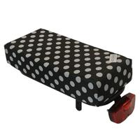 Bagagedragerkussen BIG Cushie White Small Dots - thumbnail