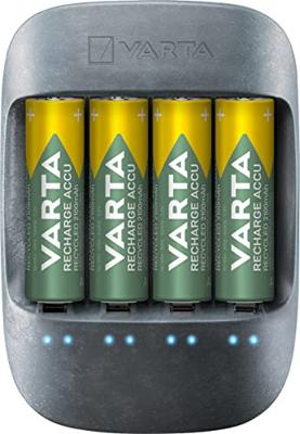 Varta 57680101451 Eco Charger, 800mAh 4 x AA, zwart