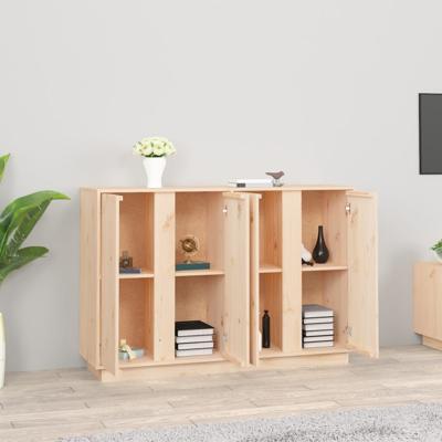 Dressoir 120x35x80 cm massief grenenhout - thumbnail