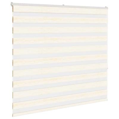 VidaXL Zebra rolgordijn 160x150 cm stofbreedte 155,9 cm marmerbeige