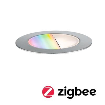 Paulmann Floor 94751 Verlichtingssysteem Plug&Shine LED-buiteninbouwlamp (uitbreiding) LED 2 W RGBW RVS