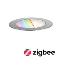 Paulmann Floor 94751 Verlichtingssysteem Plug&Shine LED-buiteninbouwlamp (uitbreiding) LED 2 W RGBW RVS - thumbnail