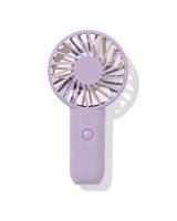HEMA Oplaadbare handventilator 7x22cm paars - thumbnail