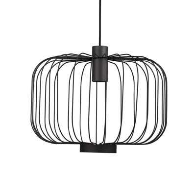 Lyora Zwarte draadlampAllan Ø 48cm - 6941