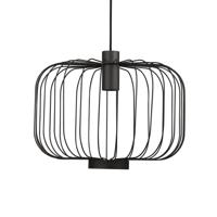 Lyora Zwarte draadlampAllan Ø 48cm - 6941 - thumbnail