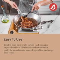 De Buyer Koekenpan Mineral B Pro - ø 32 cm - zonder anti-aanbaklaag - thumbnail