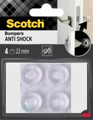 3M Bumpers, Anti shock, 22 mm, blister van 4 stuks