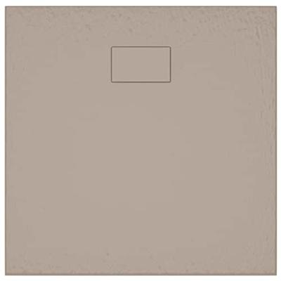 Douchebak 90x80 cm SMC bruin
