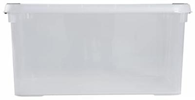 Curver Handy+ Opbergbox - 50L - 3 stuks - Transparant met deksel