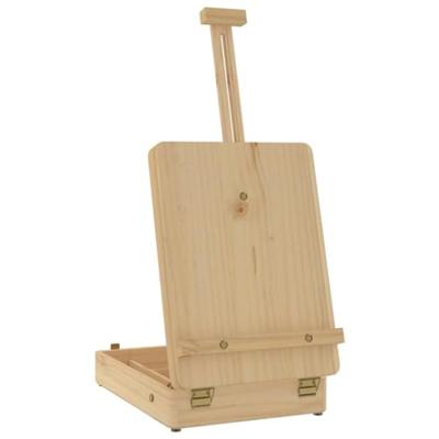 VidaXL Tafelezel 27x43x68 cm massief grenenhout VidaXL Tafelezel 27x43x68 cm massief grenenhout