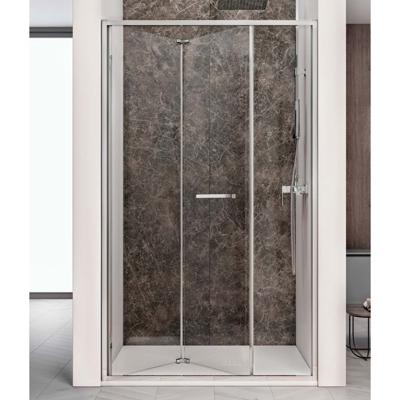 Nisdeur Lacus Ponza Evo Vouwdeur 115x200 cm Helder Glas Chroom Lacus Nisdeur Lacus Ponza Evo Vouwdeur 115x200 cm Helder Glas Chroom Lacus