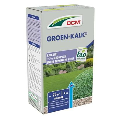 DCM Groen kalk voor gazon - 2 kg