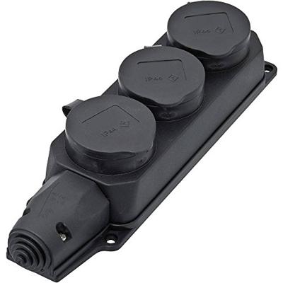 interBär 9006-004.01 Stekkerdoos 3-voudig Zwart Zonder stekker 1 stuk(s) interBär 9006-004.01 Stekkerdoos 3-voudig Zwart Zonder stekker 1 stuk(s)