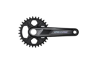 SHIMANO crankstel "deore fc-m6120-1" crankset shim.deore fc-m6120-1 32 teeth 175mm