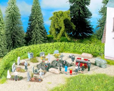 NOCH 14874 H0 begrafenis Geverfd