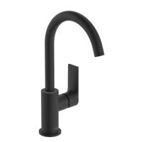 Wastafelmengkraan HansGrohe Rebris E Eengreeps 210 Met Draaibare Uitloop En Trekwaste Mat Zwart - thumbnail