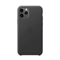 Apple leather case iPhone 11 Pro Black - thumbnail