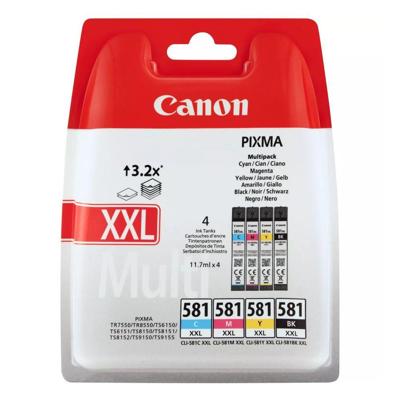 Canon CLI-581XXL C/M/Y/BK multipack Sec