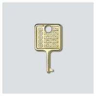 Siedle 210007018-00 Montageaccessoire voor Accessoires voor deurintercom Goud