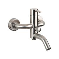 Badkraan Opbouw Sapho Minimal Mengkraan 1-hendel 21.5 cm RVS Sapho - thumbnail