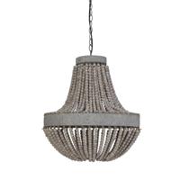 Light & Living Hanglamp 'Luna' 51cm, kleur oud wit - thumbnail