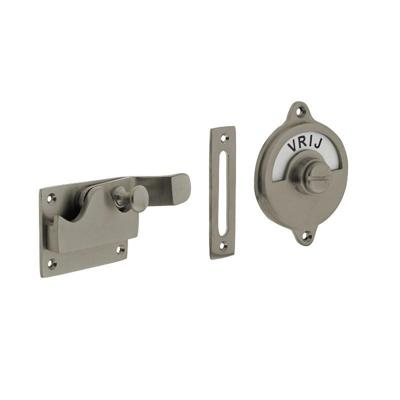 Intersteel WC-overslagTira met bocht mat nikkel - 0019.370005