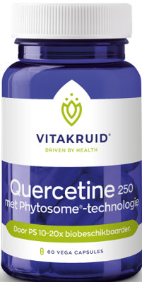 Vitakruid Quercetine 250 Quercefit® Phytosome®-technologie Capsules Vitakruid Quercetine 250 Quercefit® Phytosome®-technologie Capsules
