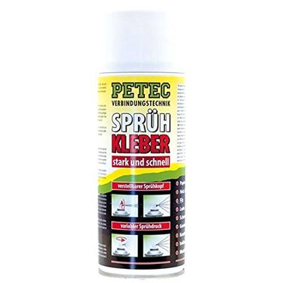 PETEC universeel lijm "sprühkleber" spray glue 400ml spray can