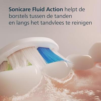 Philips Optimal White HX6062/87 Set van 2 opzetborstels