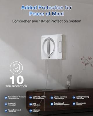 ECOVACS WG852-11EDR Raamreiniger robot - thumbnail