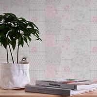 AS Creation Maison Charme - Grijs - Patchwork - 390663 - thumbnail